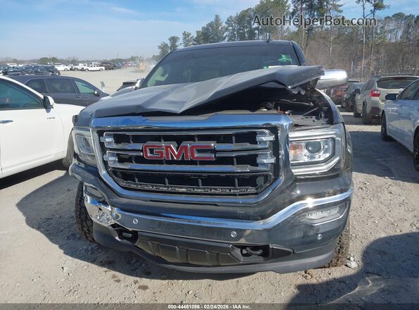 3GTU2NECXHG396909 2017 GMC SIERRA Черный Вид щитка приборов