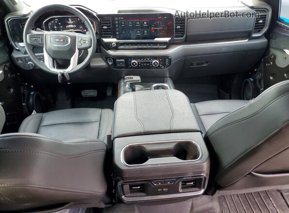 3GTUUDED3RG418473 2024 GMC SIERRA Серый Вид панели приборов