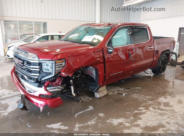 3GTUUDED9PG187348 2023 GMC SIERRA Maroon Front left