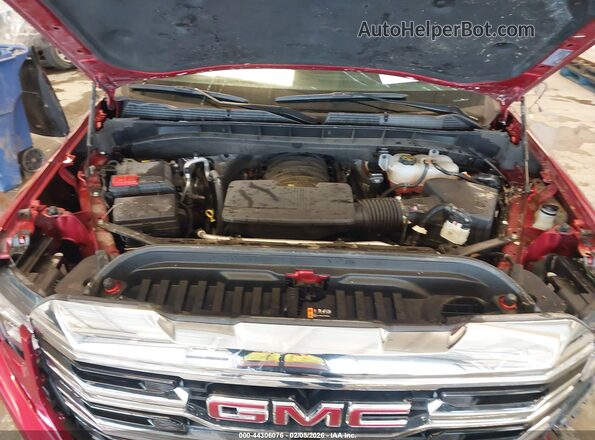 3GTUUDED9PG187348 2023 GMC SIERRA Maroon Rear view