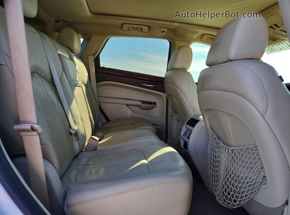 3GYFNBE35GS581406 2016 CADILLAC SRX White Rear seats view
