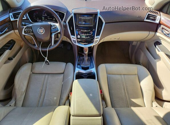 3GYFNBE35GS581406 2016 CADILLAC SRX White Dashboard view