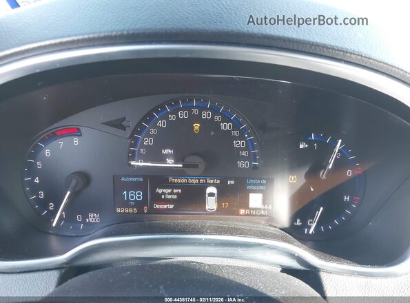3GYFNCE34GS559337 2016 CADILLAC SRX Черный Вид задних сидений