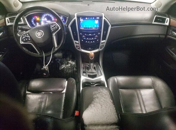 3GYFNEE38GS548840 2016 CADILLAC SRX Black წინა პანელის ხედი