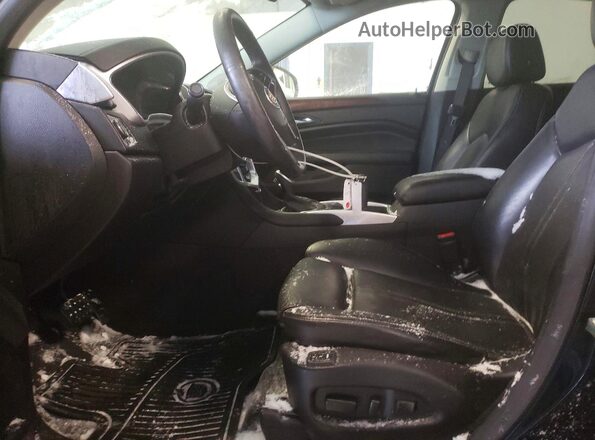 3GYFNEE38GS548840 2016 CADILLAC SRX Black წინა სალონის ხედი