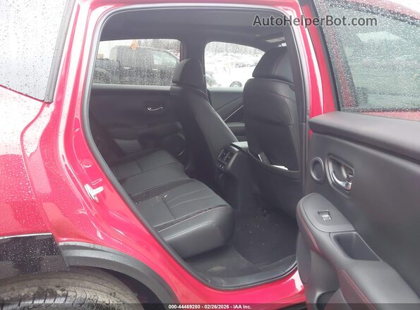 3HDSA1H50SM700532 2025 ACURA ADX Red Vista de la etiqueta del VIN