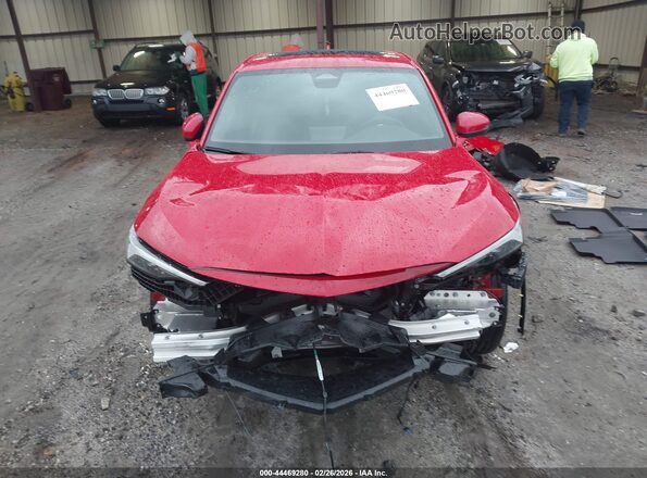 3HDSA1H50SM700532 2025 ACURA ADX Red Vista del cuadro de instrumentos