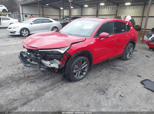 3HDSA1H50SM700532 2025 ACURA ADX Red Vista tres cuartos delantera izquierda