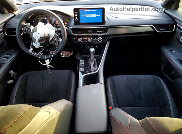 3HDSA2H5XSM707350 2025 ACURA ADX Black Вид панелі приладів