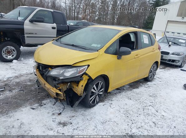 3HGGK5G8XJM701839 2018 HONDA FIT Yellow 
