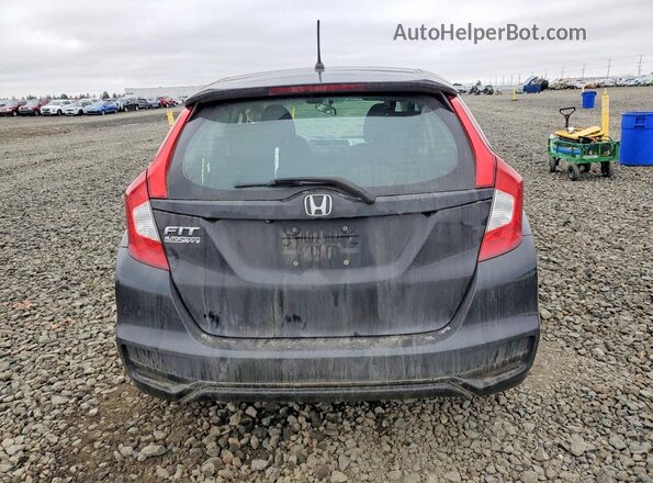 3HGGK5H41KM712807 2019 HONDA FIT Black Հետևի տեսք