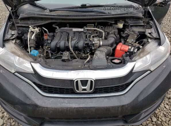 3HGGK5H41KM712807 2019 HONDA FIT Black Սալոնի հետևի տեսք