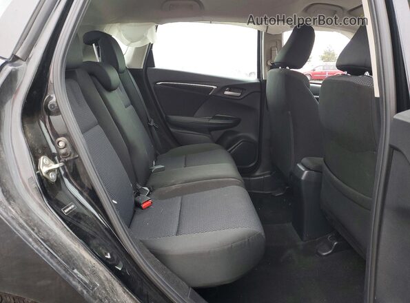 3HGGK5H41KM712807 2019 HONDA FIT Black Հետևի նստատեղերի տեսք