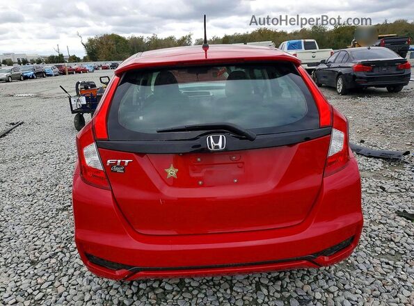 3HGGK5H46KM706162 2019 HONDA FIT Красный 