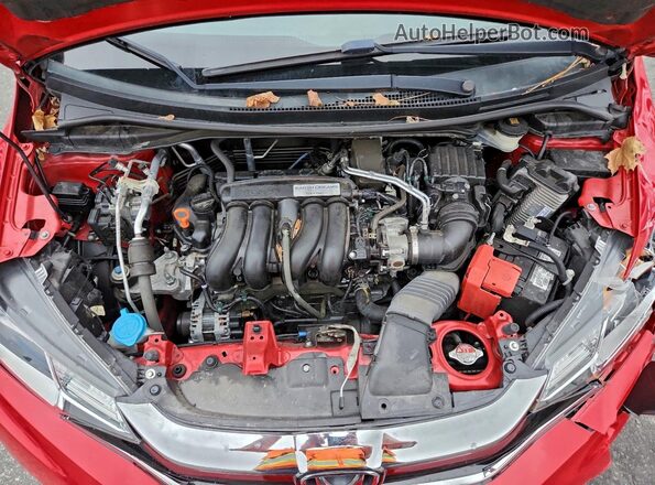 3HGGK5H47KM726632 2019 HONDA FIT Red 