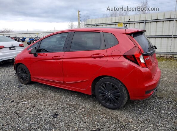 3HGGK5H68JM711086 2018 HONDA FIT Red Tył lewy