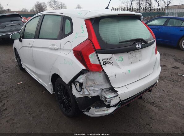3HGGK5H6XKM733673 2019 HONDA FIT Белый 
