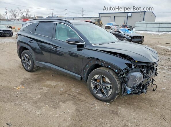 3KMJCCDE5SE019749 2025 HYUNDAI TUCSON Черный Передняя правая четверть