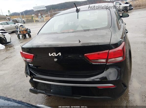 3KPA24AD0PE578950 2023 KIA RIO Black 