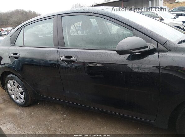 3KPA24AD0PE578950 2023 KIA RIO Black Vista interior de 360 grados