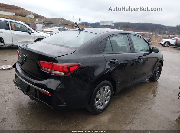3KPA24AD0PE578950 2023 KIA RIO Black Trasero derecho