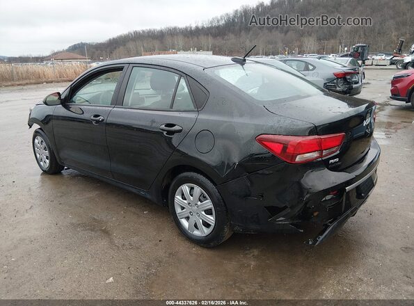 3KPA24AD0PE578950 2023 KIA RIO Black Trasero izquierdo