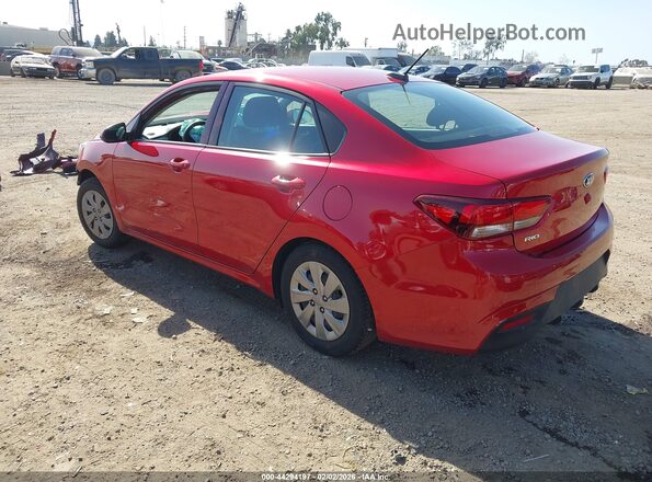 3KPA24AD2LE354900 2020 KIA RIO Red 