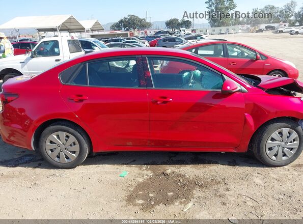 3KPA24AD2LE354900 2020 KIA RIO Red 