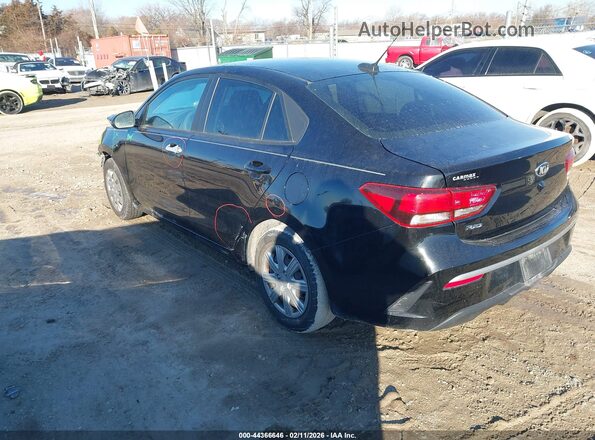 3KPA24AD2ME377384 2021 KIA RIO Черный Задняя левая четверть