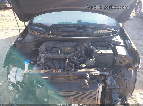 3KPA24AD2ME377384 2021 KIA RIO Черный Вид сзади