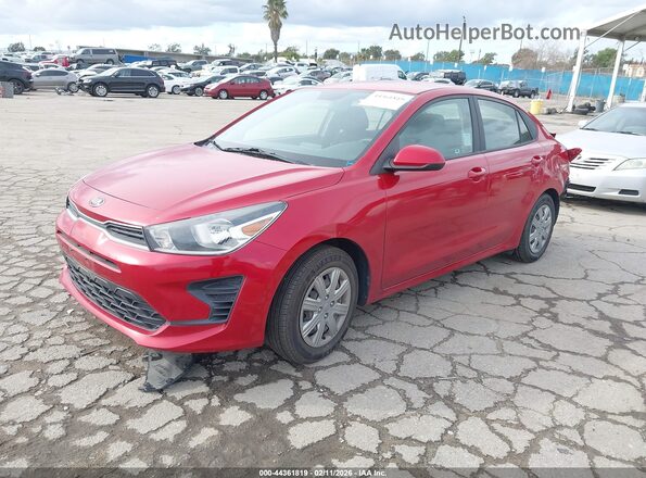 3KPA24AD3ME380438 2021 KIA RIO Красный 