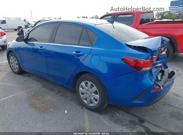 3KPA24AD4ME403578 2021 KIA RIO Blue 