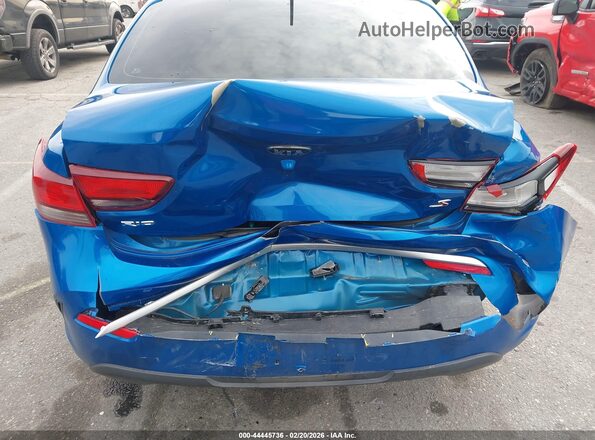 3KPA24AD4ME403578 2021 KIA RIO Blue 