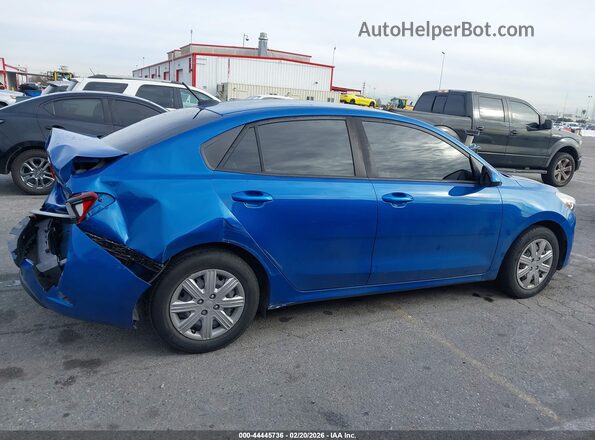 3KPA24AD4ME403578 2021 KIA RIO Blue 