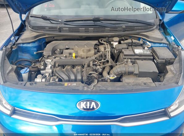 3KPA24AD4ME403578 2021 KIA RIO Blue 