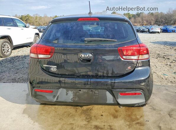 3KPA25AB7JE087576 2018 KIA RIO Black Widok z tyłu