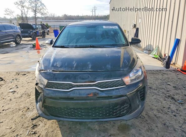 3KPA25AB7JE087576 2018 KIA RIO Black Widok z przodu