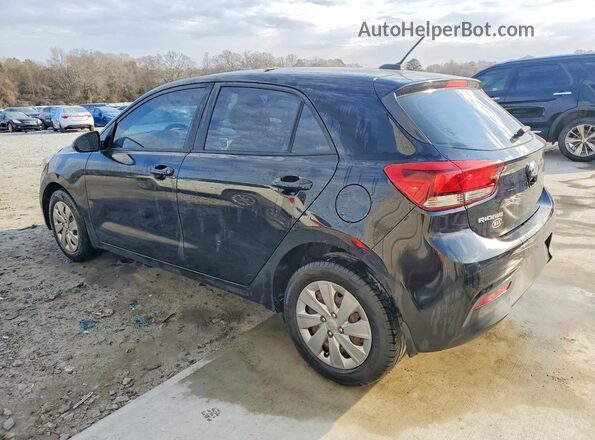 3KPA25AB7JE087576 2018 KIA RIO Black Tył lewy