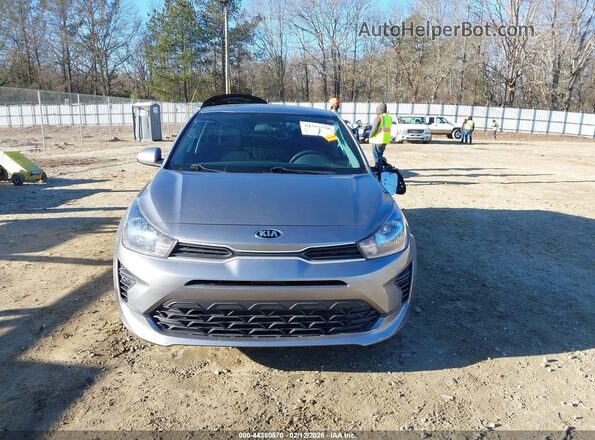 3KPA25AD0ME375882 2021 KIA RIO 5-DOOR Gray Vista del cuadro de instrumentos