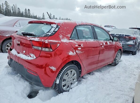3KPA25AD6PE625730 2023 KIA RIO Red უკანა მარჯვენა