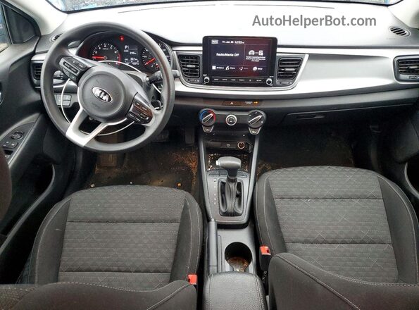 3KPA25AD7ME377936 2021 KIA RIO Blue 