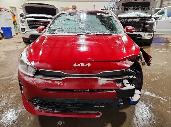3KPA35AD5NE445097 2022 KIA RIO Red Front view