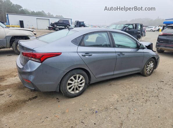 3KPC24A31JE020385 2018 HYUNDAI ACCENT Gray Trasero derecho