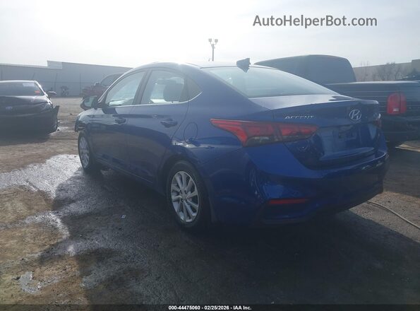 3KPC24A31KE080216 2019 HYUNDAI ACCENT Blue Հետևի ձախ