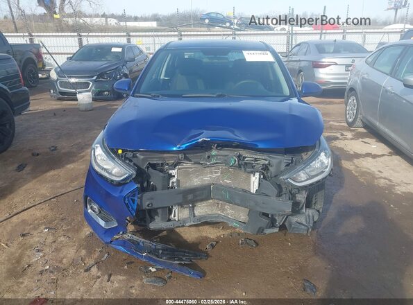 3KPC24A31KE080216 2019 HYUNDAI ACCENT Blue Սարքավորումների վահանակի տեսք