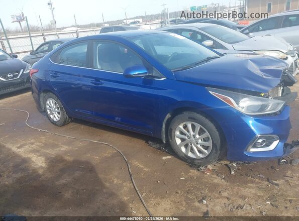 3KPC24A31KE080216 2019 HYUNDAI ACCENT Blue Սալոնի հետևի տեսք