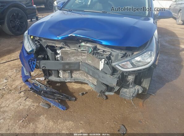 3KPC24A31KE080216 2019 HYUNDAI ACCENT Blue Դիմացի տեսք