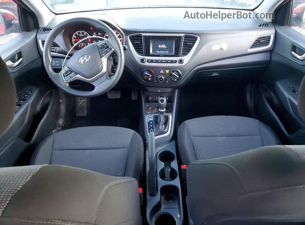 3KPC24A33KE063594 2019 HYUNDAI ACCENT Red 