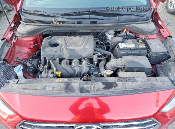 3KPC24A33KE063594 2019 HYUNDAI ACCENT Red 