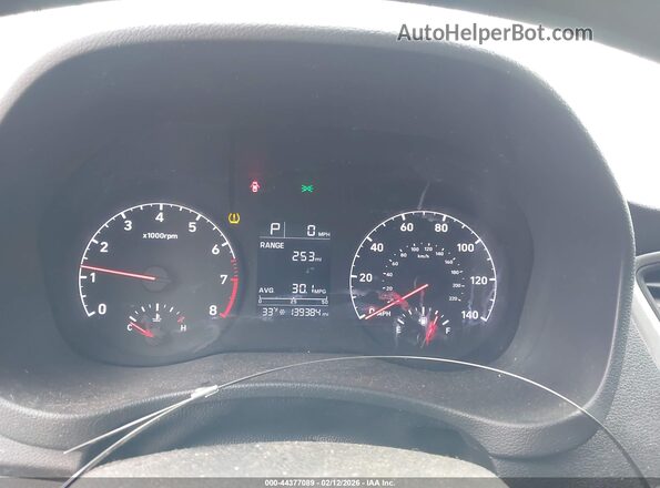 3KPC24A33KE087409 2019 HYUNDAI ACCENT Серый Вид задних сидений